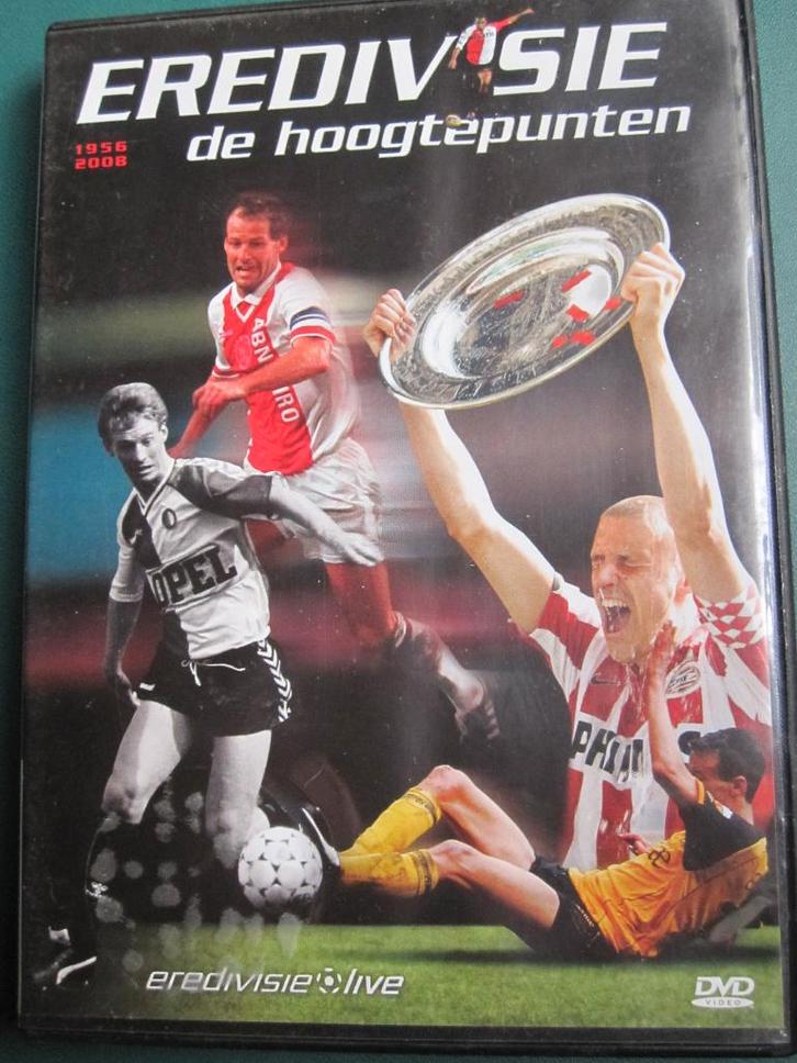 Eredivisie - De hoogtepunten 1956-2008, Cd's en Dvd's, Dvd's | Sport en Fitness, Zo goed als nieuw, Documentaire, Voetbal, Alle leeftijden