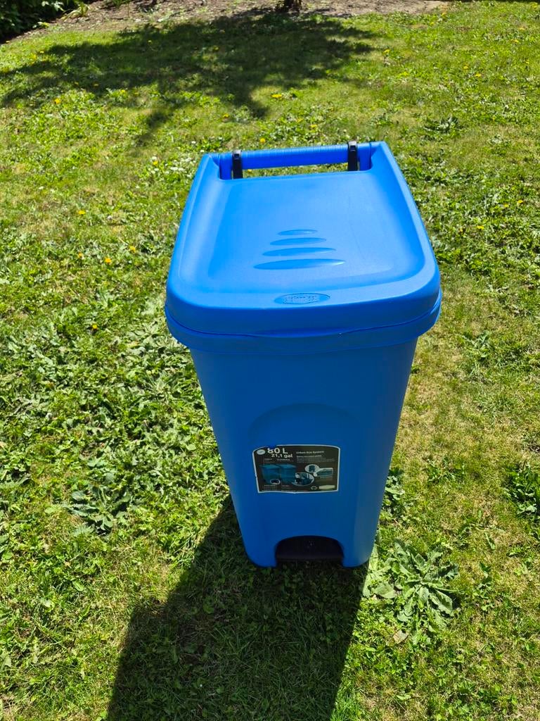 Vuilnisbak 80 liter, Ophalen