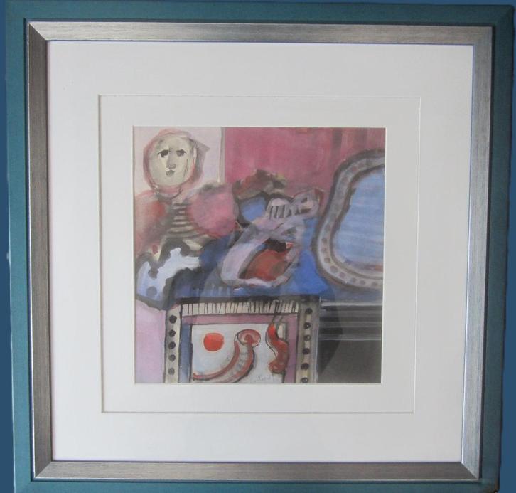 "De zoete rust" - Jan Cobbaert (1909 - 1995), Antiquités & Art, Art | Peinture | Moderne, Enlèvement