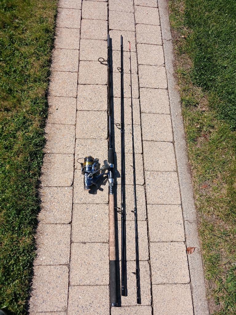 feederhengel Commoran 3.30 m met spro molen, Ophalen, Zo goed als nieuw, Werphengel