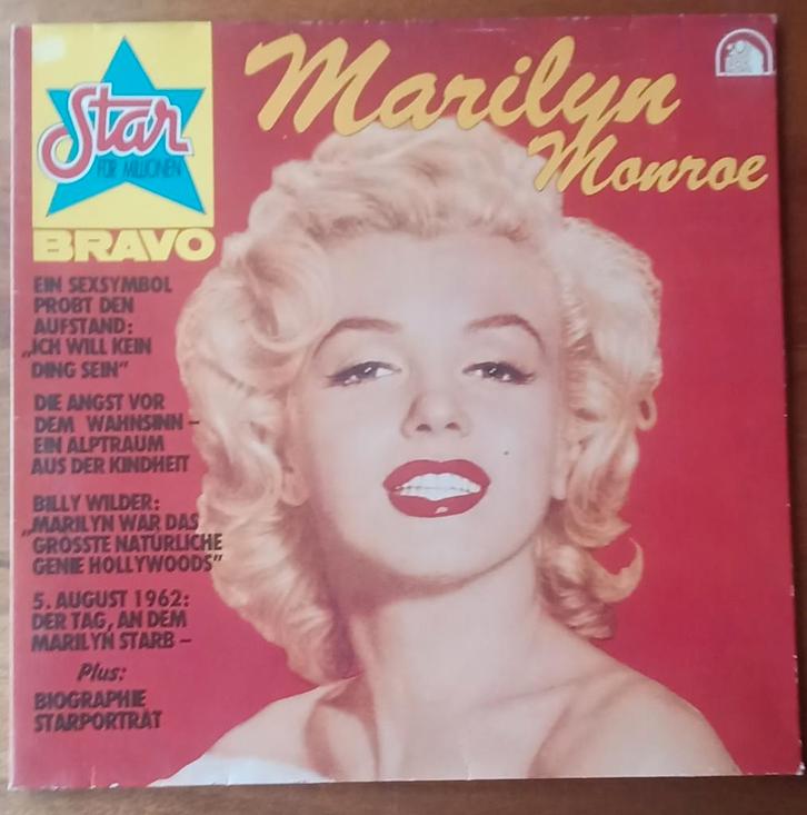 LP// MARILYN MONROE// Bravo - Star fur Millionen// 1973 //, CD & DVD, Vinyles | Pop, Enlèvement ou Envoi