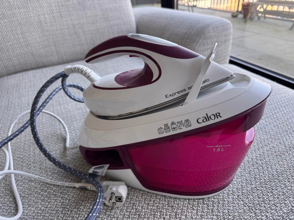 Calor express anti-calc strijkijzer, Ophalen, Zo goed als nieuw