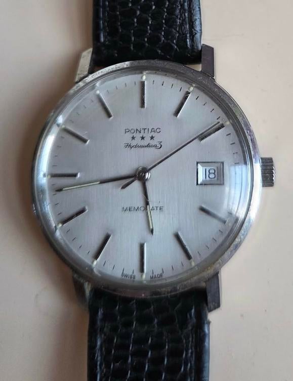 Pontiac Horloge, Ophalen of Verzenden, Zo goed als nieuw