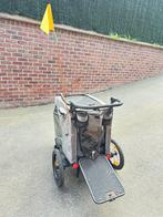 fietskar TRIXIE geveerd hond, Enlèvement, Utilisé