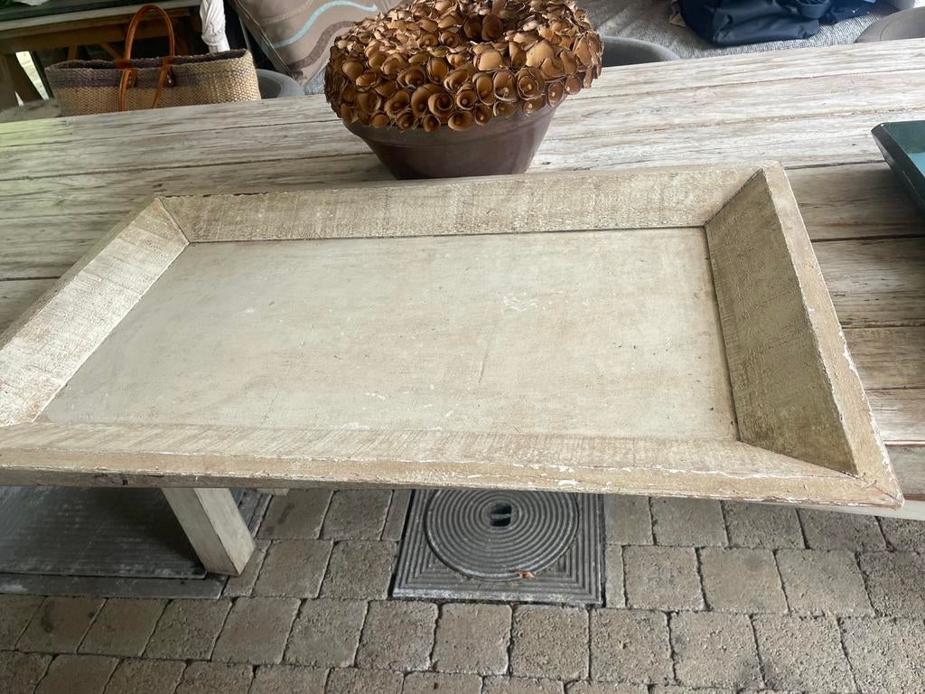 Grote dienbladen, Ophalen, Gebruikt, Rechthoekig, Hout