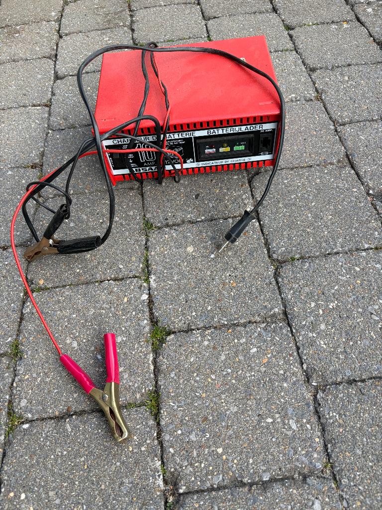 Te Koop batterijlader, Motoren, Ophalen