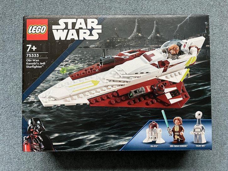 Lego 75333 Obi-Wan Kenobi’s Jedi Starfighter NIEUW / SEALED, Kinderen en Baby's, Speelgoed | Duplo en Lego, Nieuw, Lego, Complete set
