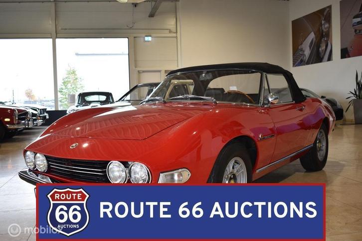 Fiat Dino 2400 Spider | 1971 | Route 66 Auctions, Autos, Oldtimers & Ancêtres, Entreprise, Fiat, Essence, Autre carrosserie, Boîte manuelle