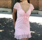 Roze of blauwe jurk 34/36, Ophalen, Zo goed als nieuw, Roze