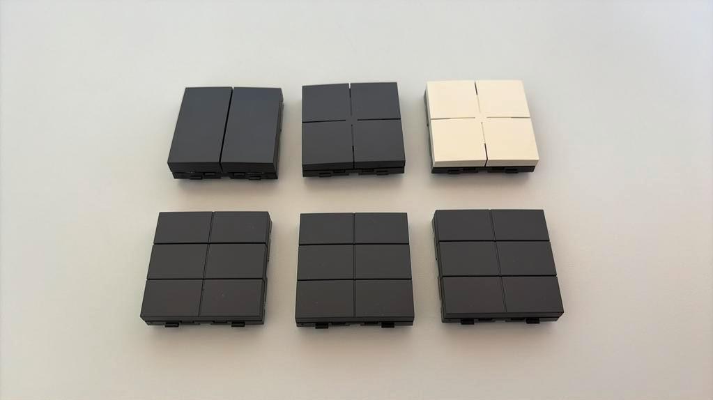 Bouton poussoir niko home control, Bricolage & Construction, Électricité & Câbles, Comme neuf, Enlèvement ou Envoi