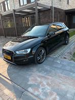 Audi A3 1.6 TDI 3x S-Line | Full-Option | Camera | Automaat, Auto's, Automaat, 4 cilinders, Alcantara, Zwart