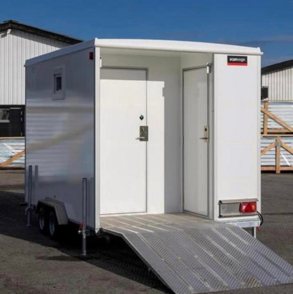 mindervalide toiletwagen / badkamer huren?, Hobby en Vrije tijd, Feestartikelen | Verhuur, Zo goed als nieuw, Ophalen