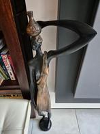 Bronzen beeld Afrikaanse dame Hagenauer, Antiquités & Art, Enlèvement