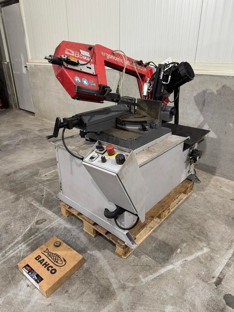 Bomar ergonomic 320.250 DSGH bandzaagmachine, Doe-het-zelf en Bouw, Gereedschap | Zaagmachines, Ophalen, Zo goed als nieuw, Lintzaag