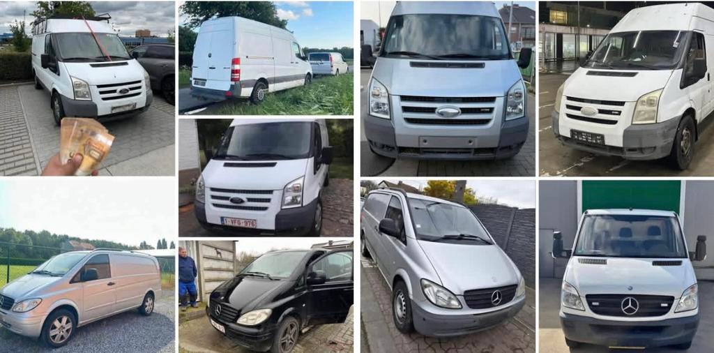 Dringend Gezocht Camionette, Enlèvement ou Envoi