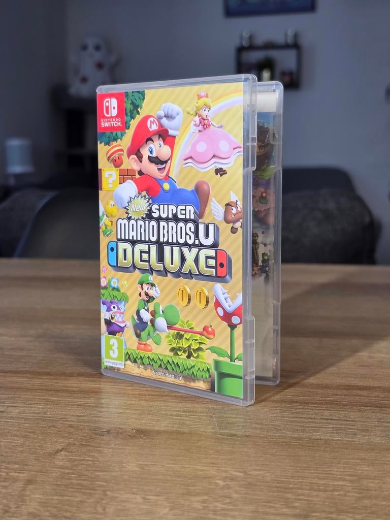 Super Mario Bros U Deluxe, Consoles de jeu & Jeux vidéo, Jeux | Nintendo Switch, Enlèvement ou Envoi, Comme neuf