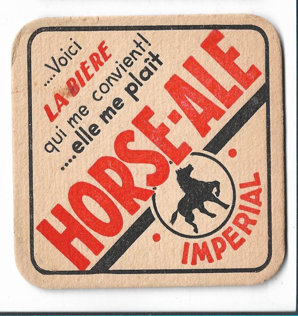 SB Horse-Ale recto verso, Collections, Enlèvement ou Envoi