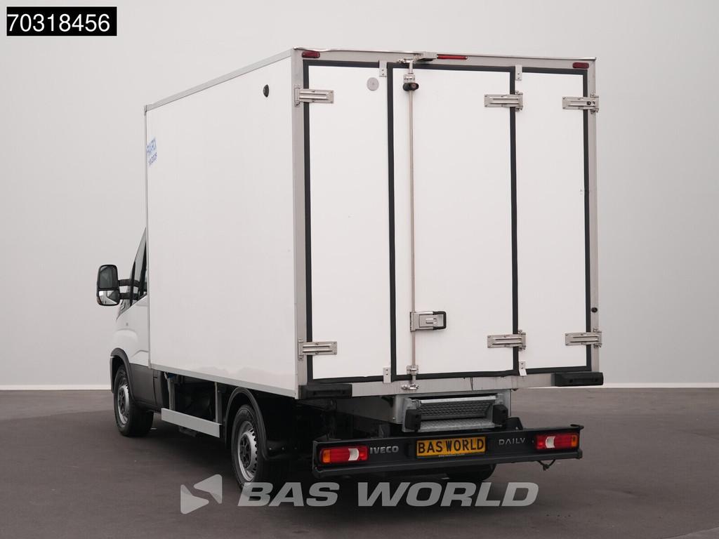 Iveco Daily 35S14 3.0L CNG Zijdeur Koelwagen Thermo King V-3, Auto's, Gebruikt, Euro 6, 4 cilinders, Wit