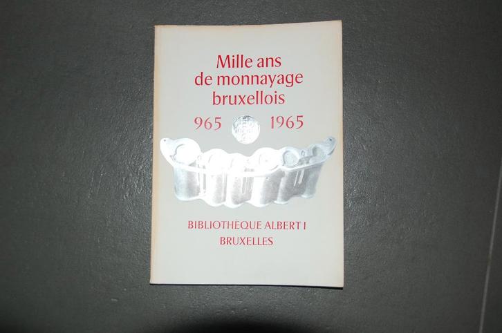 Mille ans de Monnayage Bruxellois 965-1965, Postzegels en Munten, Munten | België, Papier, Verzenden
