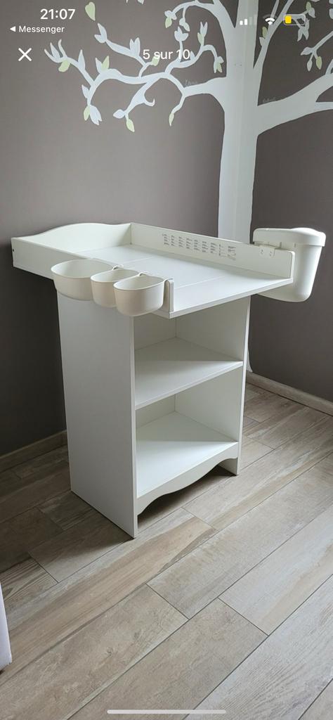 Table a langer, Enlèvement, Comme neuf