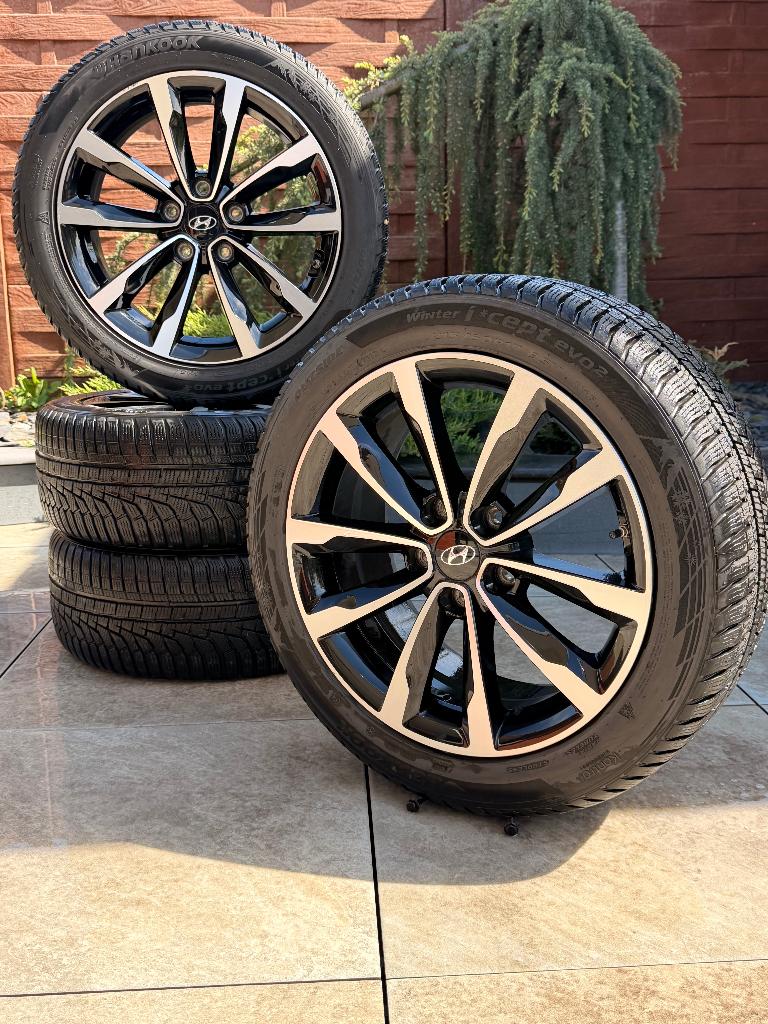 Original Hyundai 17" i30 i40 Jantes et pneus, Enlèvement, Utilisé