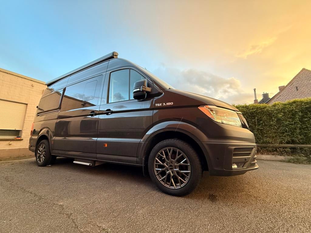 MAN TGE 3.180 camper, Autos, Camionnettes & Utilitaires, Particulier, Caméra de recul, Phares directionnels, Régulateur de distance