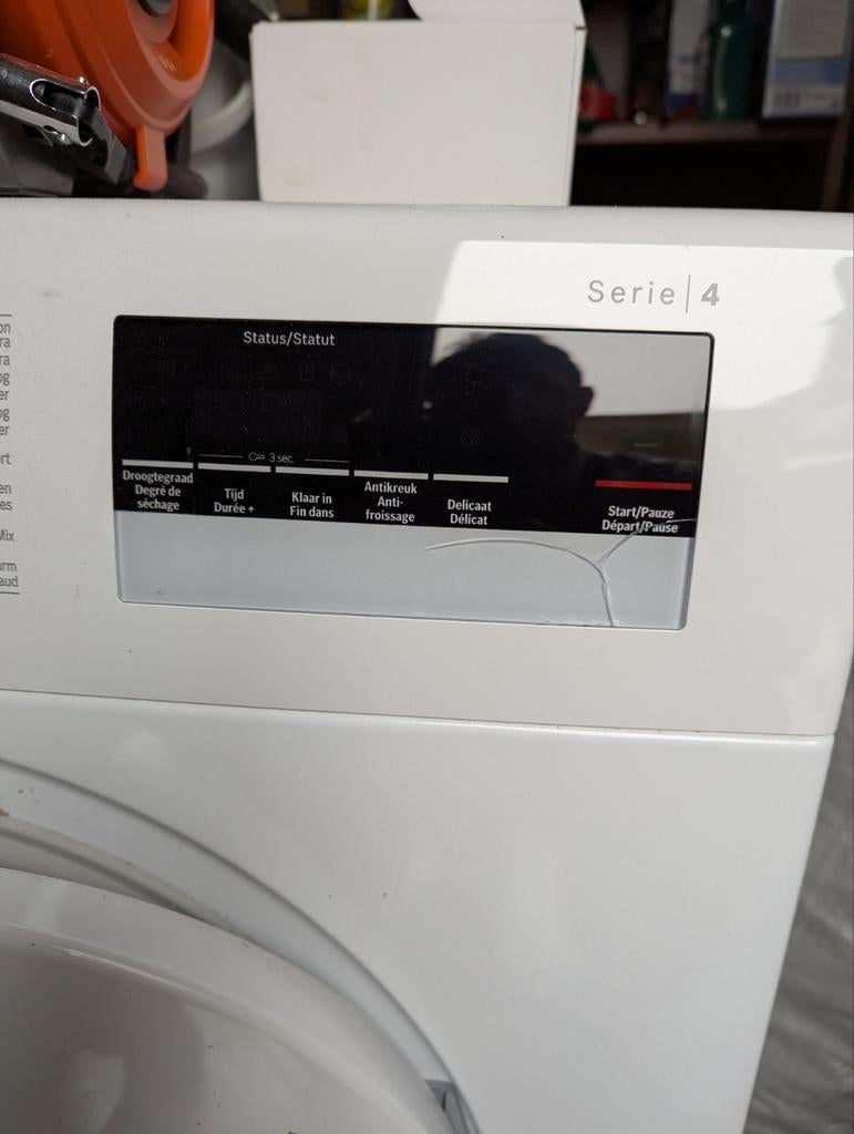 Bosch droogkast serie 4, Ophalen, Luchtafvoer