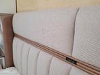 Lit Boxspring avec coffre 140x200, Ophalen, Gebruikt, Beige, Tweepersoons