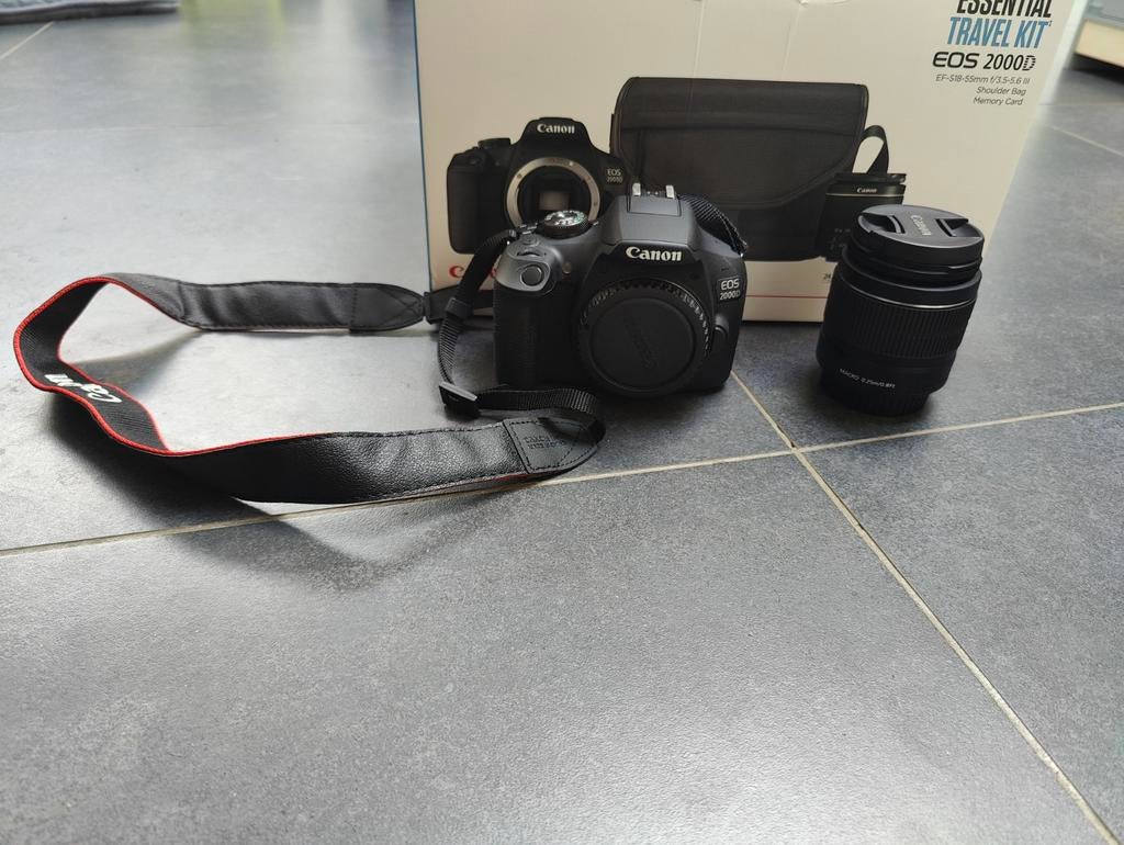 Cannon EOS2000D, TV, Hi-fi & Vidéo, Caméras action, Enlèvement ou Envoi, Comme neuf, Autres marques