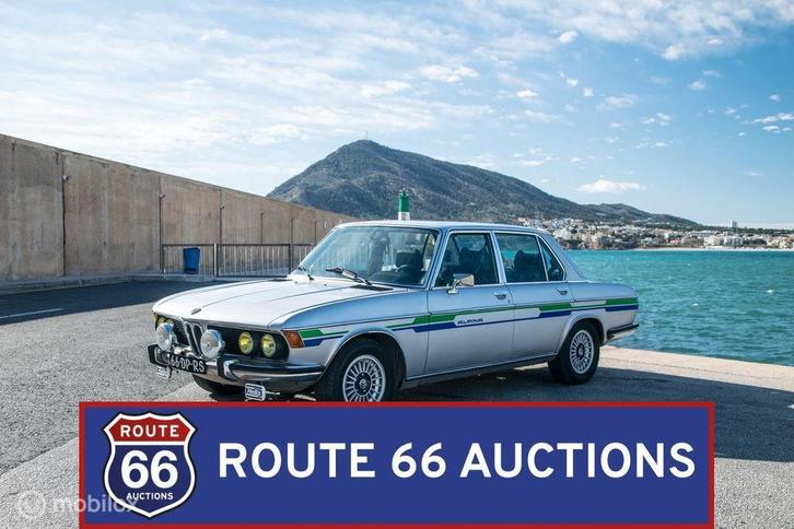 BMW E3 2.8 Alpina | 1973 | Route 66 Auctions, Autos, Oldtimers & Ancêtres, Entreprise, Achat, BMW, Essence, Autre carrosserie