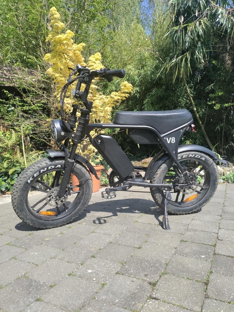 Fat bike Ouxi V8 - double batterie (120 km), Vélos & Vélomoteurs, Autres modèles, 7 vitesses, Enlèvement, Utilisé