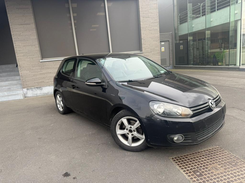 Golf 6 – Sterk & zuinig – Top deal!, Euro 5, Zwart, Zwart, Leder