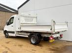 Mercedes-Benz Sprinter 514 2.2 CDI Automaat Kipper Dubbelluc, Auto's, Gebruikt, Zwart, 4 cilinders, Wit