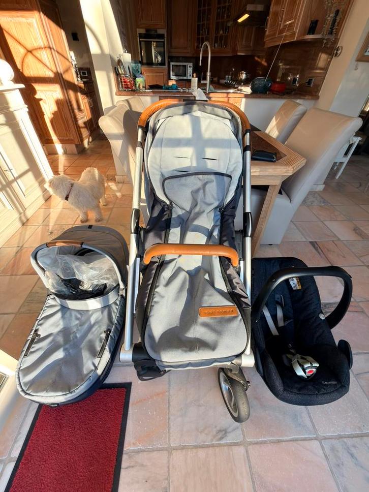 Mutsy kinderwagen, Kinderen en Baby's, Kinderwagens en Combinaties, Gebruikt, Combiwagen, Mutsy, Duowagen, Met autostoeltje, Met reiswieg