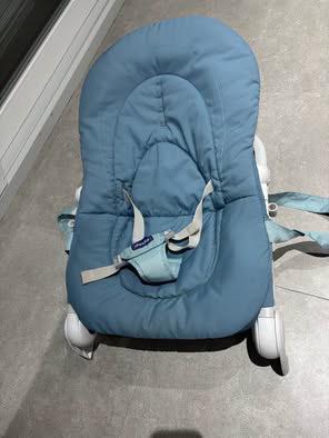 Transat bebe - chicco, Utilisé, Avec ceinture(s), Siège de balançoire, Enlèvement