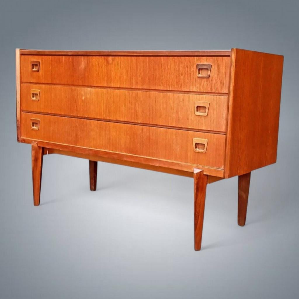 Sideboard Vintage Commode Scandinave Dressoir 1960's, Enlèvement