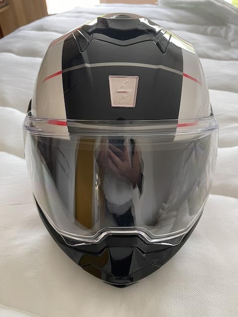 Systeemhelm Scorpion EXO, carbon, maat S (55-56)NIEUW, Motoren, Systeemhelm, Dames, Nieuw zonder kaartje, S