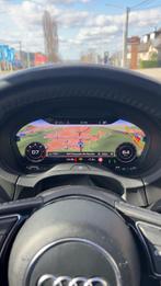Audi A3 2018 S Tronic/virtuele cockpit/zonnedak, Auto's, Audi, Euro 6, 4 cilinders, Zwart, Leder