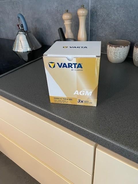 Varta batterij 12 v, Ophalen, Nieuw, Oplaadbaar