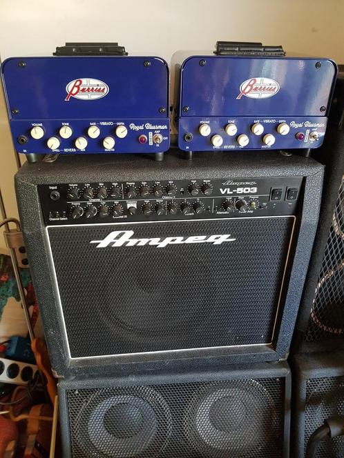 Burriss Royal Bluesman USA made hand and hardwired amps., Muziek en Instrumenten, Versterkers | Bas en Gitaar, Zo goed als nieuw