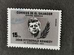 El Salvador 1964 - president Kennedy, Postzegels en Munten, Ophalen of Verzenden, Gestempeld, Midden-Amerika