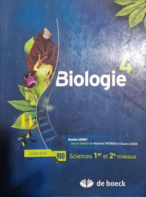 biologie 4e-sciences de base et sciences generales, Boeken, Schoolboeken, Zo goed als nieuw, Biologie, Ophalen of Verzenden