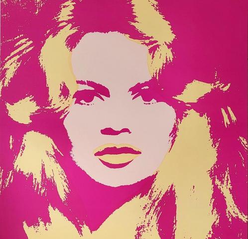 Andy Warhol (1928-1987) - Brigitte Bardot (Purple Edition), Antiek en Kunst, Kunst | Litho's en Zeefdrukken, Ophalen