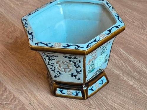 Vintage Japanse/Chinese cache pot, Antiek en Kunst, Antiek | Keramiek en Aardewerk, Ophalen of Verzenden
