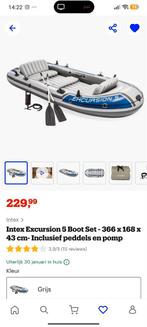 Intex excursion 5 boot set, Ophalen, Opblaasbaar, Drie personen of meer, Overige typen