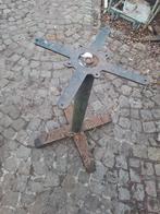 3 ijzeren onderstel tuintafel, Tuin en Terras, Ophalen, Gebruikt, Metaal