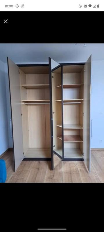 Armoire 3 portes +commode 5 tiroirs beschikbaar voor biedingen