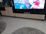 Tv-meubel van 120 en 180 cm met beschermglas, Huis en Inrichting, Ophalen, Zo goed als nieuw, Glas