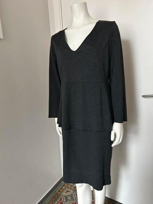 Marina Rinaldi robe mi-longue gris M ou FR 46-48, Vêtements | Femmes, Robes