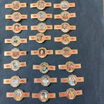 24 sigarenbandjes NIC : wielrenners, Verzamelen, Ophalen of Verzenden, Zo goed als nieuw, Sigarenbandjes